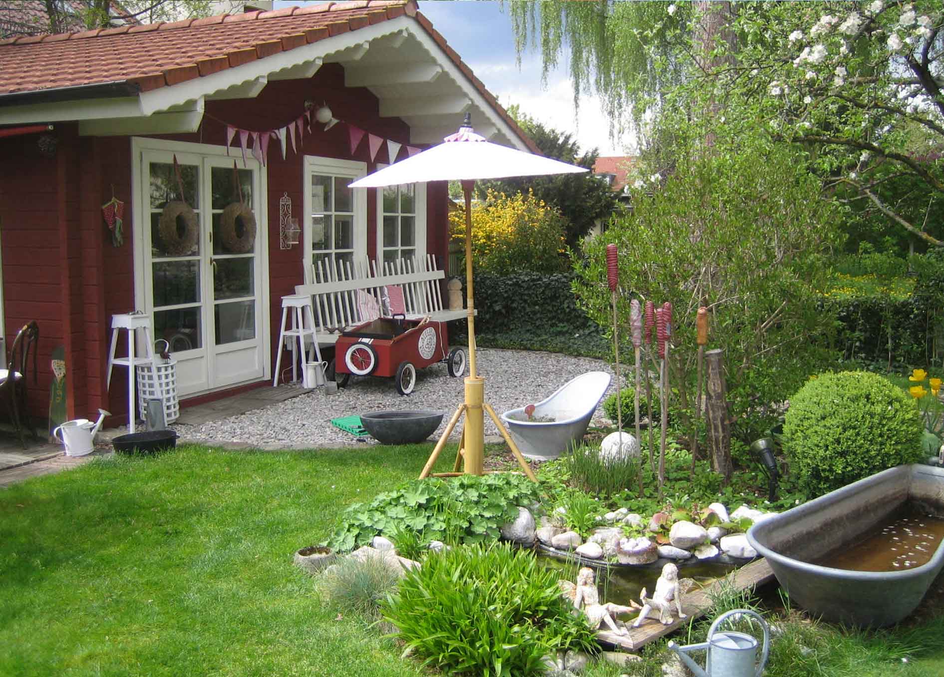 Malkurse Atelier im Knauer-Garten